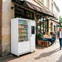 Distributeur automatique intelligent de boissons et de snacks avec surveillance à distance