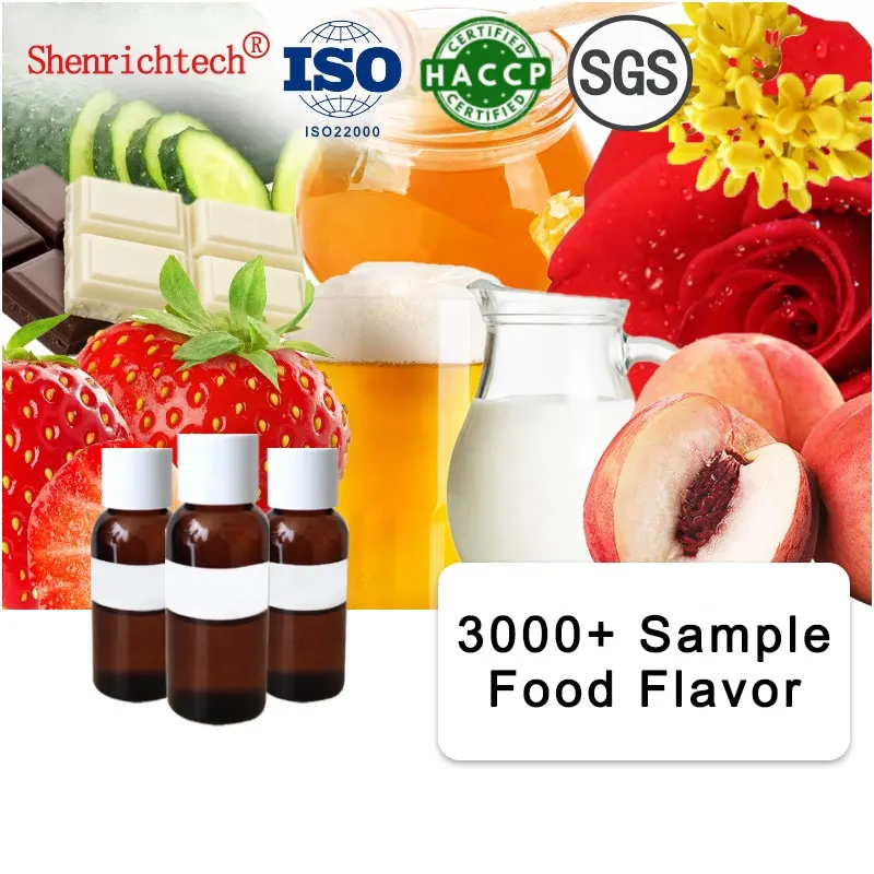 3000+ flavoring oil edible fragrance Strawberry Peach Milk flavour for Ice cream candy drink food flavor essence flavours liquid