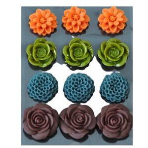 Home Decoration Craft Diy Acrylic Resin Flower Beads