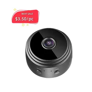 Petite caméra wifi A9 à vision nocturne bidirectionnelle full hd 1080p, mini caméra wifi portable de haute qualité