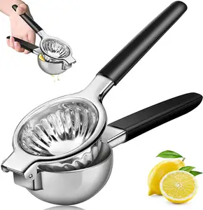 2023 High Quality Stainless Steel Extra Large Manual Lemon Juicer Hand Lemon Squeezer For Different Citrus Fruit