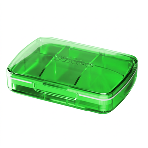 Vente en gros : Étui de rangement portable pour pilules, personnalisable, en PP de qualité alimentaire, sans BPA, mignon, avec tiroirs, couleur personnalisée - Product Image 3
