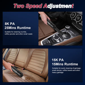 Aspirateur de voiture sans fil haute puissance, souffleur de poussière électrique USB sans fil, portable, pour clavier d'ordinateur, alimentation par batterie - Product Image 3
