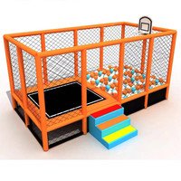 Nouveau parc de trampolines de divertissement pour trampoline combiné mini trampoline commercial pour enfants avec piscine à balles disponible au Gabon