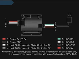 Caddx Walksnail HD Camera/VTX Kit for <b>Racing</b> <b>Drones</b> High Quality 4K Pocket FPV Capable Carbon Fiber Gimbals Price Accessory - Product Image 4