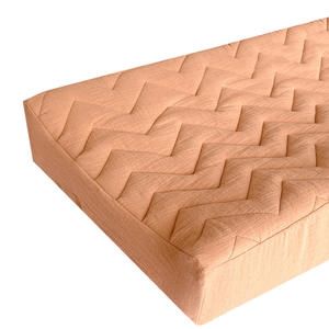 Drap de lit matelassé en coton avec rembourrage - Housse de matelas à langer en mousseline pour bébé - Protège-matelas pour table de <span class=keywords><strong>massage</strong></span> et de soins - Product Image 3