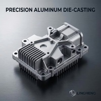 Profil de dissipateur thermique en aluminium personnalisé professionnel pour amplificateurs haute puissance avec anodisation noire et espacement des ailettes