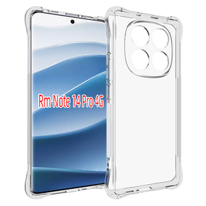 Ultra <strong>Thin</strong> Soft TPU <strong>Case</strong> Cover Shell Anti Slip Anti Fall Anti Drop Protective Phone <strong>Case</strong> for Xiaomi Redmi <strong>Note</strong> 14 Pro 4G - Product Image 1