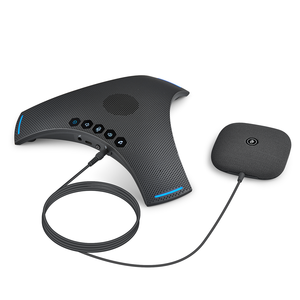 Haut-parleur de conférence Bluetooth avec fonction 360°. Prise de son vocale, annulation du bruit par IA, haut-parleur pour grande salle de réunion S40 - Product Image 2