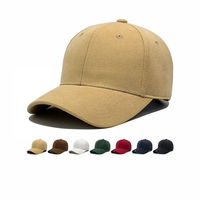 Casquette de baseball haut de gamme à visière, taille grande, avec logo brodé personnalisé, calotte surélevée, dessus rigide, en tissu brossé, pour hommes et femmes, style décontracté