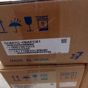 มอเตอร์เซอร์โว Yaskawa รุ่น SGM7G-09AFC61 850W แบบติดตั้งบนฐาน 60 Hz ผลิตในประเทศจีน - Product Image 1