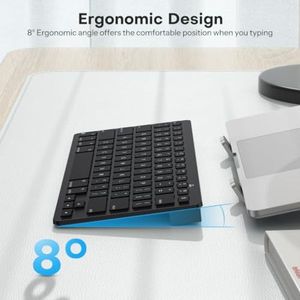 Teclado Inalámbrico Ultra Delgado OEM ODM para Mac, Tamaño Compacto con Conexión Bluetooth Estable - Product Image 4