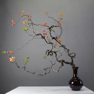 Arbres artificiels en bois de <span class=keywords><strong>jujube</strong></span> rétro, branches de fleurs séchées pour Noël et Pâques, plante artificielle de style rétro unique - Product Image 4