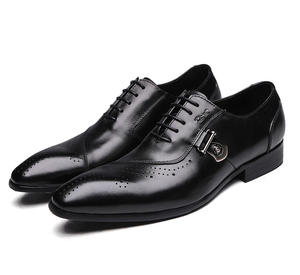 Chaussures habillées en daim de haute qualité de style anglais 2026 pour hommes, chaussures décontractées confortables pour mariage, chaussures de marié pour hommes - Product Image 4