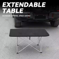 Support de table extensible en acier pour accessoires Jetour T2, support de voiture pliable, couvre-coffre d'origine Shanhai Traveler