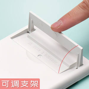 Support réglable pour tablette PC avec support pour étudiants et usage professionnel, couleur blanche, matériau ABS - Product Image 1