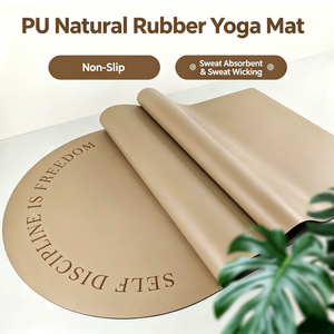 Tapete de Yoga y Pilates Antideslizante de TPE, Ecológico, con Logotipo Personalizado, Grueso, Ovalado y Arqueado, Suministro de Fábrica - Product Image 1