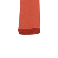 Bande d'étanchéité de porte en silicone pour sauna, montée en surface, avec service de coupe
