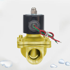 ROTK <span class=keywords><strong>2</strong></span>/<span class=keywords><strong>2</strong></span> weg direkt wirkende normal geschlossen <span class=keywords><strong>3</strong></span>/4 "zoll Öffnung 20mm messing bronze DC24V magnetventil - Product Image 6