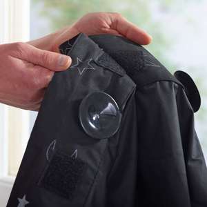 어디서나 수납 가능/공간 분리 조절 가능한 휴대용 아기/어린이 여행용 창문 차광 블라인드 흡착컵 포함 - Product Image 2