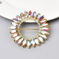 Oeil de cheval cristal accessoires bricolage couleur métal vêtements chaussures chapeaux décoration cercle rond strass boucle de ceinture