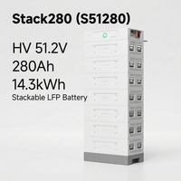 Système de stockage d'énergie industriel et commercial Dyness Stack280, batterie Lifepo4 empilable de 100 kWh, 8000 cycles, lutte contre les incendies par aérosol