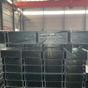 Acero Galvanizado en Forma de C ASTM A36 5 # -40 #   Acero Grado Q235 para Correas de Techo y Estructuras de Construcción - Product Image 3