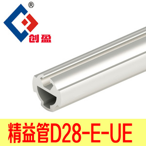 Lean Pipe D28-E-UE Aluminum Profile 6000 Series For Automatic Line Foshan Manufacturer - Product Image 2