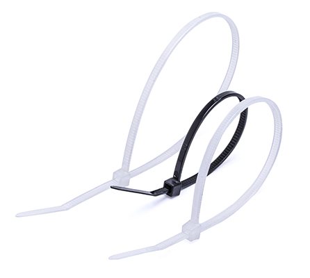 3.0*200 Black Nylon Zip Cable Ties 200mm Durable Multi Purpose Straps