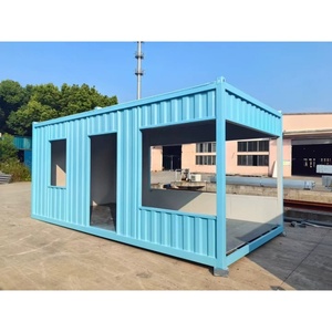 Hochwertige kunden spezifische tragbare Lager behälter Flat Pack Holz stahl Container haus zum Verkauf aus Sandwich platte