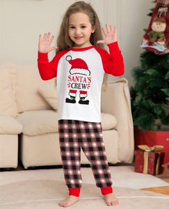 Wholesale 2024 <strong>Christmas</strong> Pajama Set for <strong>Couples</strong> Fimalies Jammies Red Soft Matching <strong>Christmas</strong> Pajamas for Family Sleepwear - Product Image 5