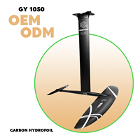 Hydrofoil léger 1050 en carbone pour sports nautiques, planche à voile pour océan et lac, glisse efficace et fluide en eau ouverte AXIS