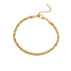 Pulsera Trenzada Chapada en Oro de 18K, Origen Yiwu, Joyería para Mujer, Estilo Veraniego, Multicolor, Otro Material - Product Image 5