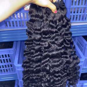 批发性感女士头发直发编织卷曲身体波浪生越南柬埔寨发束 - Product Image 5