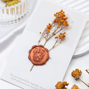 Pegatinas de <span class=keywords><strong>Sello</strong></span> de Cera Personalizables y Sets de Sellos para Boda DIY para Sobres y Etiquetas de Oficina - Product Image 2