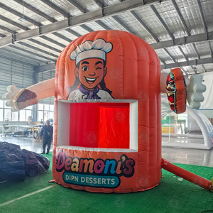 Soporte de limonada inflable de publicidad al aire libre de alta calidad de fábrica para ventas de camping y promoción de estacionamiento - Product Image 3