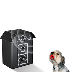 50 Fuß Reichweite Einstellbar 4 Stufen Verhindert Bellenden Nachbars-Hund Wasserdichtes Vogelhaus Ultraschall-Hundebell-Abschreckung für Hunde - Product Image 1