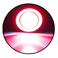 BLANCO + rojo DRL
