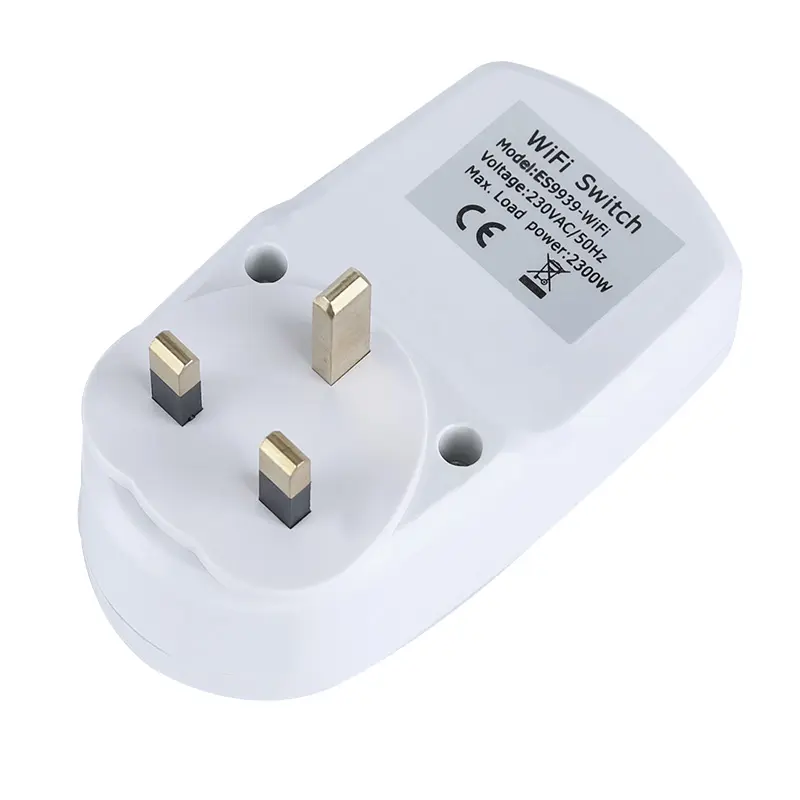 UK Wifi Smart Plug Timer funzione Tuya Smart Life Alexa controllo vocale presa di corrente elettrica