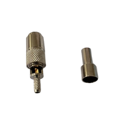 Conector CC4-C-J1.5 con Ventana, Conector Macho CC4 para Cables RG316 y RG174, Suministro del Fabricante