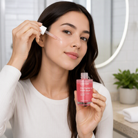Sérum Ampoule Liquide Personnalisé à la Formule de PDRN de Saumon, ADN, Peptide Rose, Niacinamide et Glycérine pour Booster l'Élasticité et Réparer la Barrière Cutanée