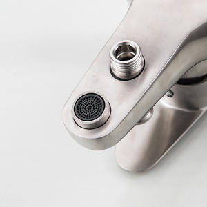 Grifo de Ducha Hemans para Bañera, Montado en la Pared, Triple Manija, Válvula de Cerámica, Mezclador Termostático con Salida Inferior de 4 Puntos - Product Image 1