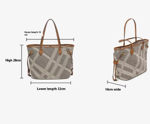 Nueva bolsa de lona informal y a la moda, bolso de gran capacidad para mujer, nueva bolsa de viaje de estilo minimalista, bolsa de fitness - Product Image 3