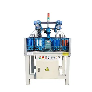 Vertical Type Flat Cable Copper /Aluminum Metal Wire Braiding machine