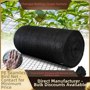 Black Bird <b>Netting</b> For Trees Fruit Garden 3.3x3.3ft Roll Design Cut To Size Plastic PE HDPE <b>Mesh</b> Protection - Product Image 4