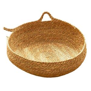 Rattan <b>Cat</b> Bed Oval Breathable Four Seasons Pet Bed For <b>Cats</b> Spot Clean - Product Image 3