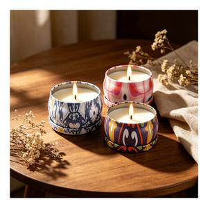 Bougie de cérémonie, cadeau de fête, emballage élégant en étain, formule de soja parfumée, réception, boutique, souvenir, sélection de souvenirs - Product Image 3