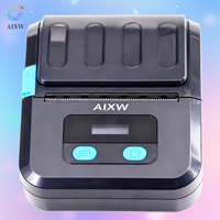 AIXW Impresora Térmica de Recibos Portátil de 80mm de Bolsillo Tamaño Mini 3 Pulgadas para Banco Gasolinera Pet Shop Post Office Bill