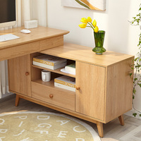 670126 Bureau d'angle pliable moderne pour le bureau à domicile, table pour ensembles de meubles de bureau à domicile
