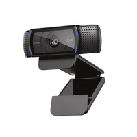 Webcam HD Original Baru untuk Logitech C920 Pro HD 1080P Kamera Web USB